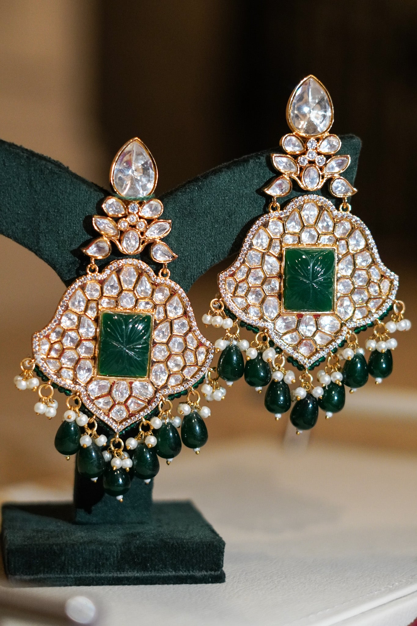 NurJahan Chandelier Earrings