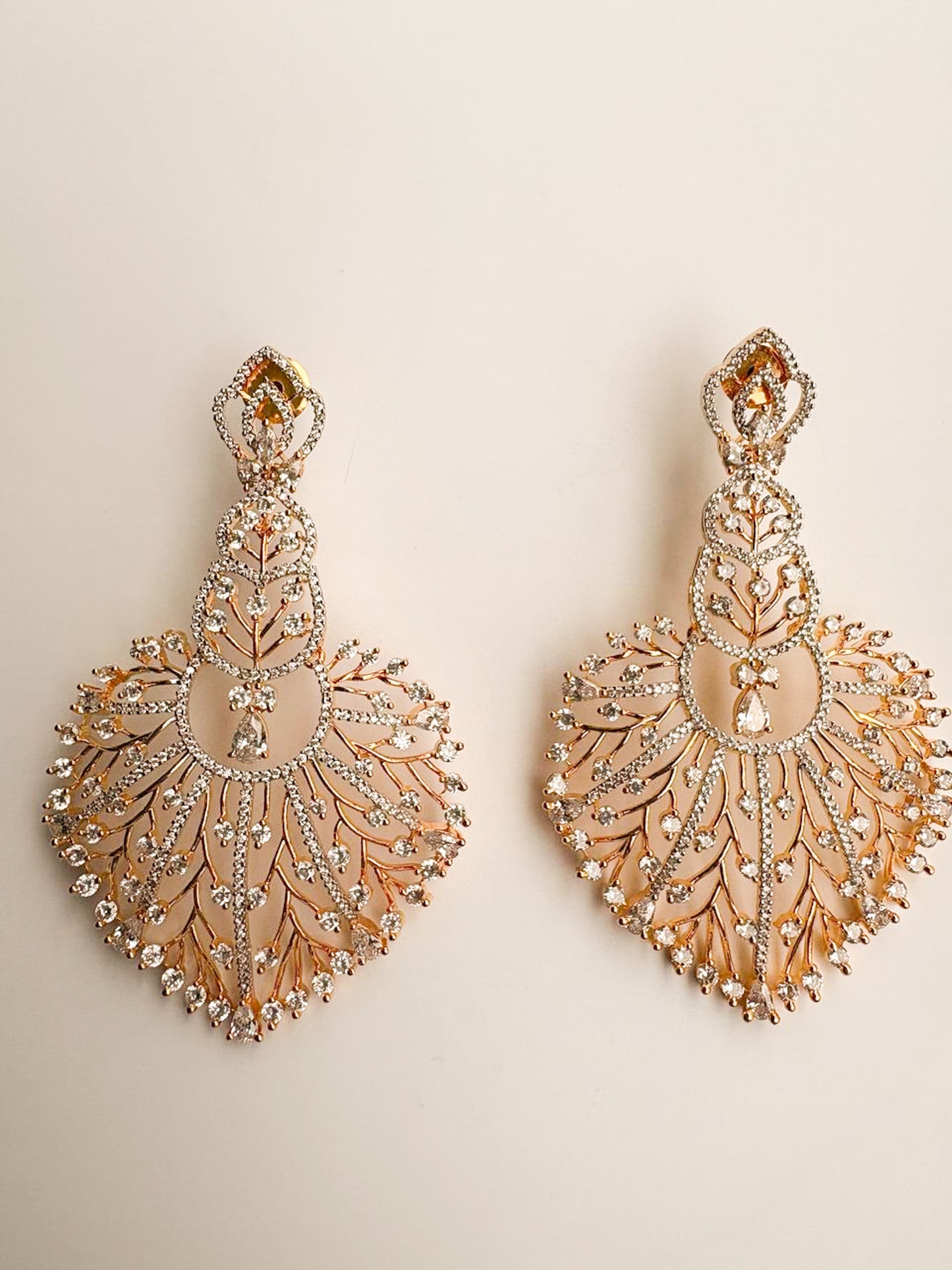 Iphigenia Gold Diamond Earrings